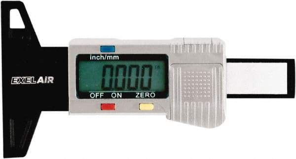 Milton - Tire Tread Depth Gauge - For Any Tire - Apex Tool & Supply