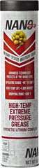 Nano Pro MT - 14 oz Cartridge Lithium High Temperature Grease - Dark Red, Extreme Pressure & High Temperature, 500°F Max Temp, NLGIG 2, - Apex Tool & Supply