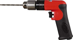 Sioux Tools - 1/4" Keyed Chuck - Pistol Grip Handle, 2,600 RPM, 12 LPS, 0.5 hp, 90 psi - Apex Tool & Supply