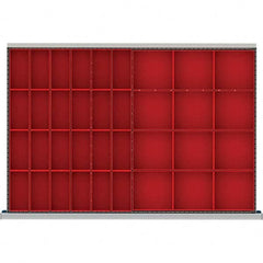 LISTA - 36-Compartment Drawer Divider Layout for 3.15" High Drawers - Apex Tool & Supply