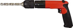 Sioux Tools - 1/2" Reversible Keyless Chuck - Pistol Grip Handle, 1,200 RPM, 14 LPS, 1 hp, 90 psi - Apex Tool & Supply
