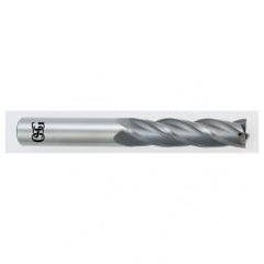 1/4 Dia. x 3 Overall Length 4-Flute Square End Solid Carbide SE End Mill-Round Shank-Center Cutting-Uncoated - Apex Tool & Supply