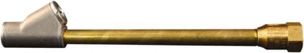 Milton - 150 Max psi Closed Check Brass Air Chuck - Straight Dual Foot Chuck, 1/4 FNPT - Apex Tool & Supply