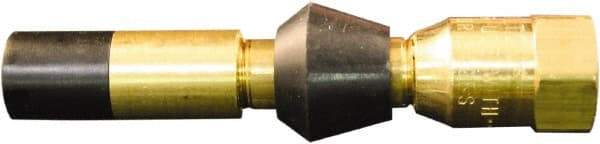 Milton - 150 Max psi Closed Check Brass Air Chuck - Straight Push On Chuck, 1/4 FNPT - Apex Tool & Supply