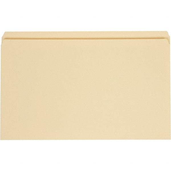 UNIVERSAL - 9-5/8 x 14-3/4", Legal, Manila, File Folders with Top Tab - 11 Point Stock, Straight Tab Cut Location - Apex Tool & Supply