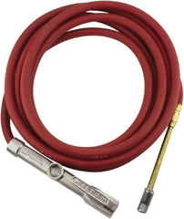 Milton - 160 Max psi Closed Check Aluminum/EPDM Inflator Gauge - Dual Foot Chuck, 1/4 FNPT, 10 to 160 psi Pressure Range - Apex Tool & Supply