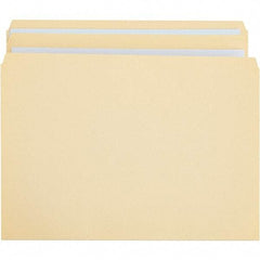 UNIVERSAL - 9-5/8 x 11-3/4", Letter Size, Manila, File Folders with Top Tab - 11 Point Stock, Straight Tab Cut Location - Apex Tool & Supply