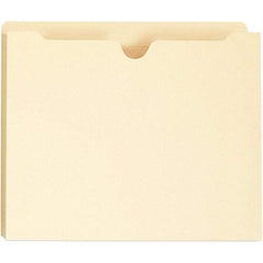 Universal One - 9-5/8 x 11-3/4", Letter Size, Manila, File Jacket - 11 Point Stock - Apex Tool & Supply