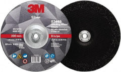 3M - Depressed-Center Wheels Wheel Diameter (Inch): 9 Wheel Thickness (Decimal Inch): 0.2500 - Apex Tool & Supply