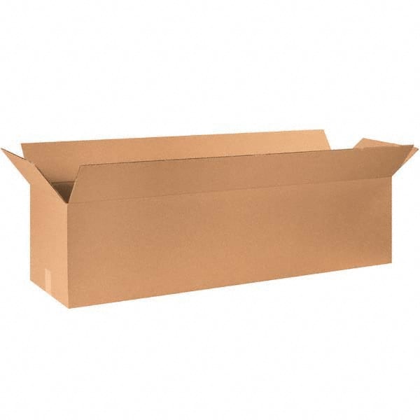 Made in USA - Pack of (10), 12" Wide x 48" Long x 12" High Corrugated Shipping Boxes - Apex Tool & Supply