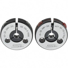 SPI - Ring Thread Go/No Gages Go/No Go: Go; No Go Thread Size: #10-32 - Apex Tool & Supply