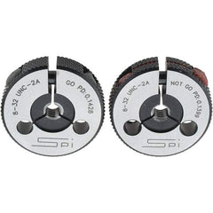 SPI - Ring Thread Go/No Gages Go/No Go: Go; No Go Thread Size: #8-32 - Apex Tool & Supply