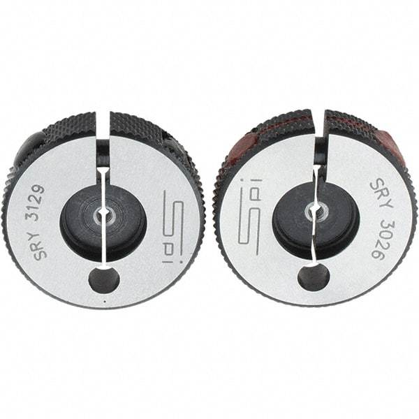 SPI - Ring Thread Go/No Gages Go/No Go: Go; No Go Thread Size: #2-56 - Apex Tool & Supply