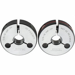 SPI - Ring Thread Go/No Gages Go/No Go: Go; No Go Thread Size: 5/8-18 - Apex Tool & Supply