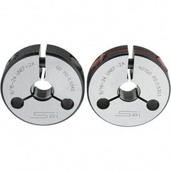 SPI - Ring Thread Go/No Gages Go/No Go: Go; No Go Thread Size: 9/16-24 - Apex Tool & Supply