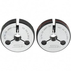 SPI - Ring Thread Go/No Gages Go/No Go: Go; No Go Thread Size: 5/16-32 - Apex Tool & Supply
