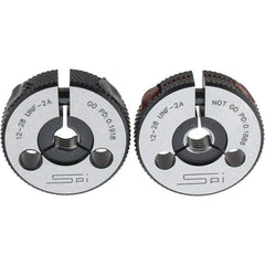 SPI - Ring Thread Go/No Gages Go/No Go: Go; No Go Thread Size: #12-28 - Apex Tool & Supply
