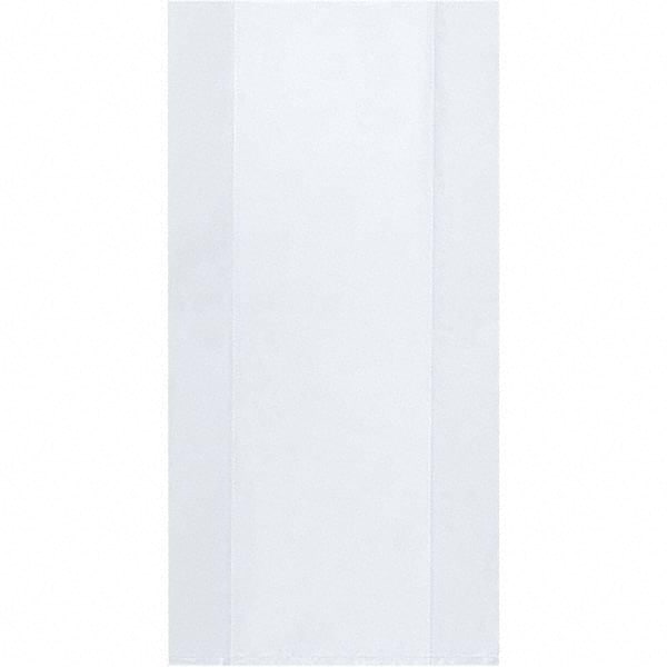 Value Collection - Pack of (1,000), 8 x 18", 2 mil Gusseted Poly Bags - Apex Tool & Supply
