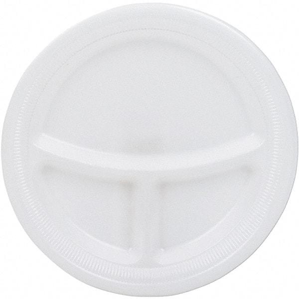Solo - 9" Foam Plates - White - Apex Tool & Supply