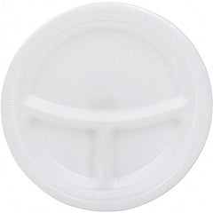 Solo - 9" Foam Plates - White - Apex Tool & Supply