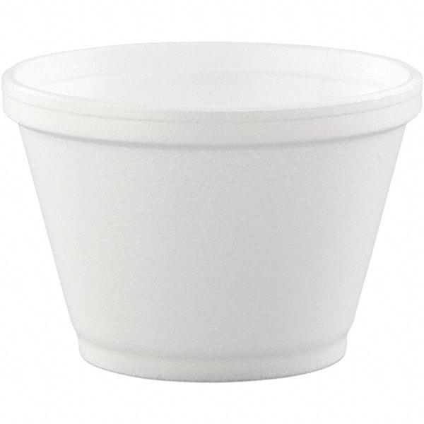 DART - 6 oz Foam Container - White - Apex Tool & Supply