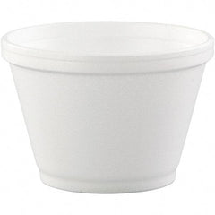 DART - 6 oz Foam Container - White - Apex Tool & Supply