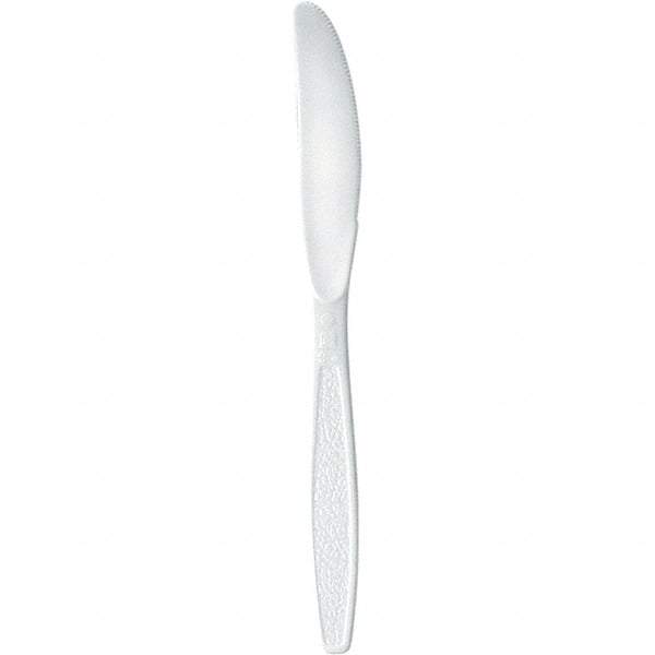 Solo - Extra-Heavy Polystyrene Knives - White - Apex Tool & Supply