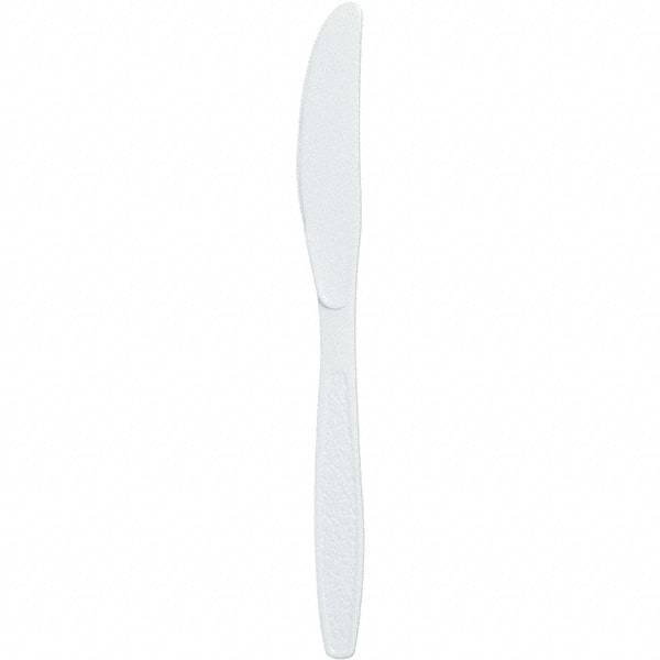 Solo - Extra Heavyweight Plastic Knives - White - Apex Tool & Supply
