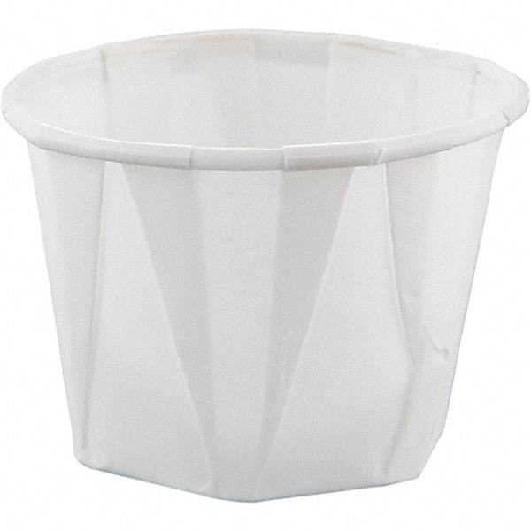 Solo - 1 oz Paper Portion Cups - White - Apex Tool & Supply