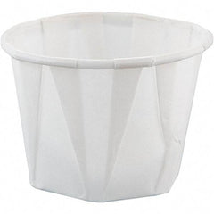Solo - 1 oz Paper Portion Cups - White - Apex Tool & Supply