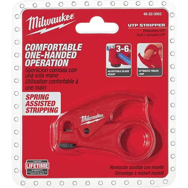 Milwaukee Tool - Wire & Cable Strippers Type: Wire Stripper Maximum Capacity: 6 AWG - Apex Tool & Supply