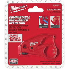 Milwaukee Tool - Wire & Cable Strippers Type: Wire Stripper Maximum Capacity: 6 AWG - Apex Tool & Supply