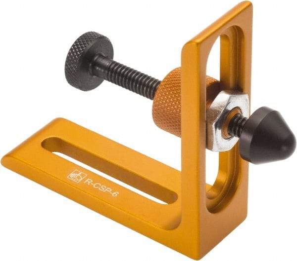 Renishaw - M6, 76mm Long,CMM Screw Pusher Clamp - Use with CMM Equator Fixtures, Includes Socket Head Cap Screw, Thumb Screw, Washer - Apex Tool & Supply