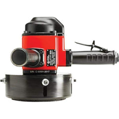 Chicago Pneumatic - 6" Wheel Diam, 6,000 RPM, Pneumatic Angle & Disc Grinder - 5/8-11 Spindle, 95 CFM, Side Exhaust - Apex Tool & Supply
