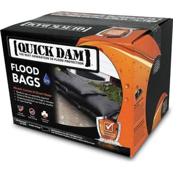 Quick Dam - Gully Guards, Silt Fences & Sandbags Type: Flood Barrier Application: Stormwater - Apex Tool & Supply
