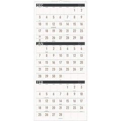 AT-A-GLANCE - 8 Sheet, 12 x 27", Wall Calendar - Apex Tool & Supply