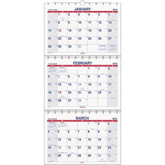 AT-A-GLANCE - 8 Sheet, 12 x 16-1/2", Wall Calendar - Apex Tool & Supply