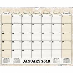 House of Doolittle - 12 Sheet, 14-7/8 x 12", Wall Calendar - Apex Tool & Supply