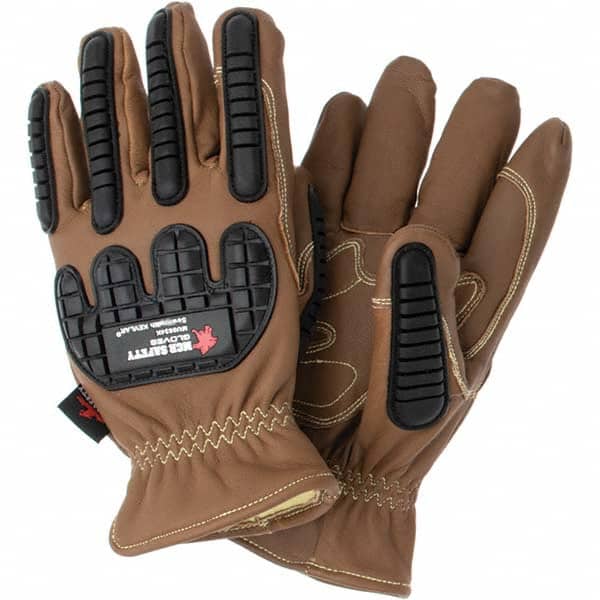 MCR Safety - Arc Flash & Flame Protection Gloves Protection Type: Arc Flash Material Type: Leather or Synthetic Leather - Apex Tool & Supply