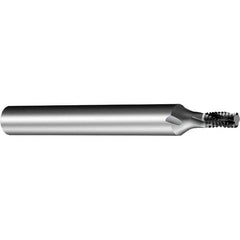 Sandvik Coromant - 0.1181" Cutting Diam, 3 Flute, Solid Carbide Helical Flute Thread Mill - Internal Thread, 1/4" LOC, 6mm Shank Diam - Apex Tool & Supply
