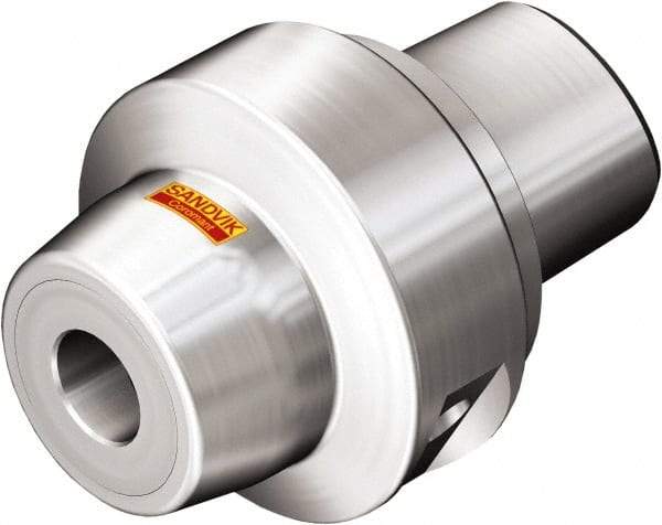 Sandvik Coromant - Hydraulic Tool Holder/Chuck - 38.1mm Nose Diam, 58mm Projection, 51mm Clamp Depth, 10,000 RPM, Through Coolant - Exact Industrial Supply
