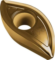 Walter - XDMT3207200 F55 Grade WKP35G Carbide Milling Insert - TiAlN/TiN Finish, 7.5mm Thick, 1mm Corner Radius - Apex Tool & Supply