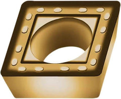 Walter - SPMT060304 F55 Grade WKP35G Carbide Milling Insert - TiAlN/TiN Finish, 1/8" Thick, 1/4" Inscribed Circle, 0.4mm Corner Radius - Apex Tool & Supply