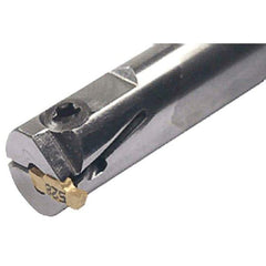 Iscar - 12.5mm Min Bore Diam, 125mm OAL, 10mm Shank Diam, GEHIM Indexable Boring Bar - 2.5mm Max Bore Depth, GEPI Insert, Clamp Holding Method - Apex Tool & Supply
