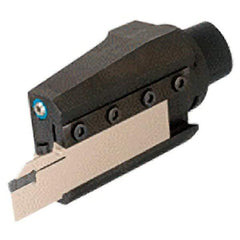 Iscar - Tool Block Style C#-TBK, 32mm Blade Height, Indexable Cutoff Blade Tool Block - Through Coolant, Series CAMFIX - Apex Tool & Supply