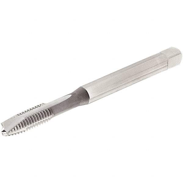 Iscar - M16x1.50 Metric Fine 3 Flute 6H Plug Spiral Flute Tap - Cobalt, Uncoated, 100mm OAL, Right Hand Flute, Right Hand Thread, Series TPG MF - Apex Tool & Supply
