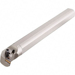 Iscar - 1.16" Min Bore Diam, 8" OAL, 3/4" Shank Diam, A-MDUN Indexable Boring Bar - 1.38" Max Bore Depth, DNMG 33.. Insert, Clamp Holding Method - Apex Tool & Supply