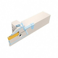 Iscar - CNMG331 F3P Grade IC830 Carbide Turning Insert - TiAlN/AlTiN/TiN Finish, 80° Diamond, 9.52mm Inscr Circle, 4.76mm Thick, 0.4mm Corner Radius - Apex Tool & Supply