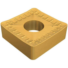 Iscar - SNMM644 NM Grade IC830 Carbide Turning Insert - TiAlN/AlTiN/TiN Finish, 90° Square, 19.05mm Inscr Circle, 6.35mm Thick, 1.6mm Corner Radius - Apex Tool & Supply