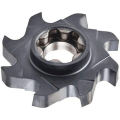 Iscar - SD D Grade IC908 Carbide T-Slot Milling Tip Insert - TiAlN Finish, 0.394" Cutting Diam - Apex Tool & Supply